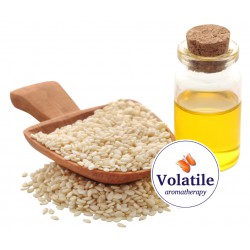 Volatile Massageolie sesam biologisch koudgeperst Bij Stress 250 ml